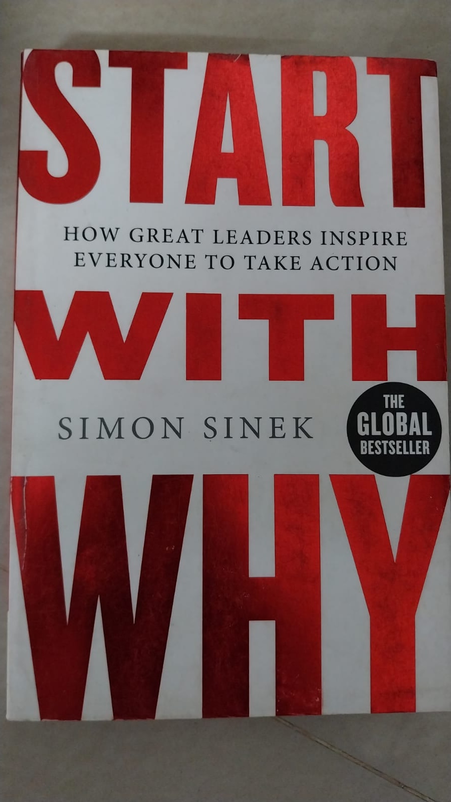 Start With Why – Simon Sinek (Paperback)